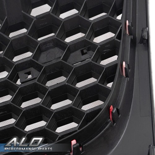 Solid Spare Front Bumper Upper Honeycomb Grille Fit For 2006-2009 VW GTI GLI Jetta MK5