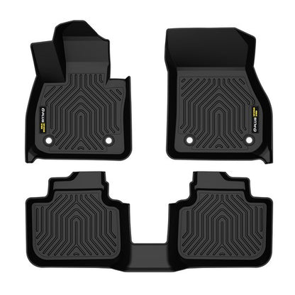 Solid Spare TPE Floor Mats Fit For 2016-2022 BMW X1 F48 All Weather Protection Liners