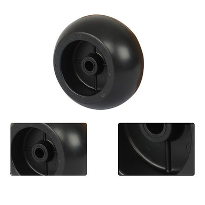 Solid Spare 2 Pack 5" Deck Wheels Fit For 34717 3471700 532133957 532107610 532174873 Wheel