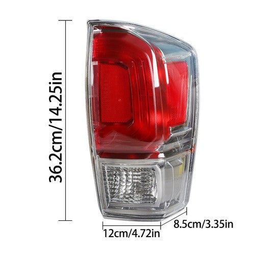 Solid Spare For Toyota Tacoma 2016-2020 Tail Lights Stop Brake Light Left & Right Side Pair