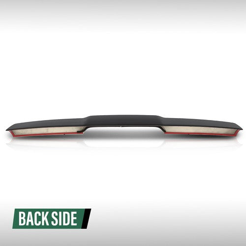 Solid Spare Rear Trunk Roof Spoiler Wing Fit For 2009-2014 Ford F-150 All Cabs Matte Black