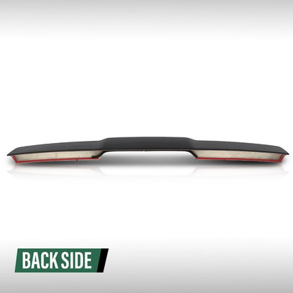 Solid Spare Rear Trunk Roof Spoiler Wing Fit For 2009-2014 Ford F-150 All Cabs Matte Black