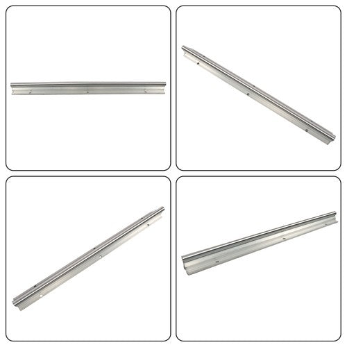 Solid Spare 2Pcs SBR12-400mm Linear RAIL Slide Shaft Rod Guide + 4Pcs SBR12UU Sliders