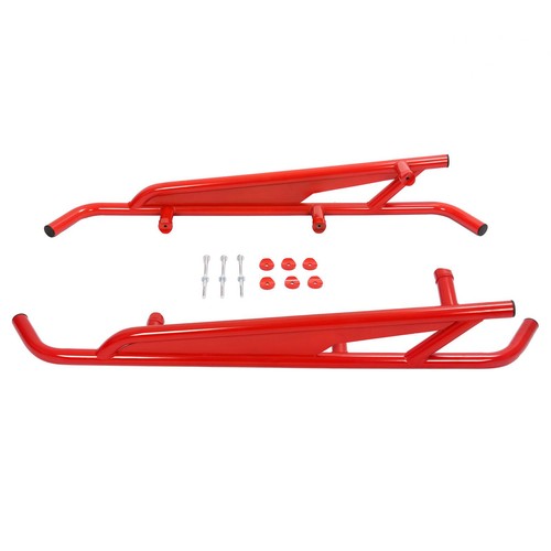 Solid Spare Side Nerf Bars Rock Slider 2-Seater Tree Kicker For Can Am Maverick X3 2017-2024