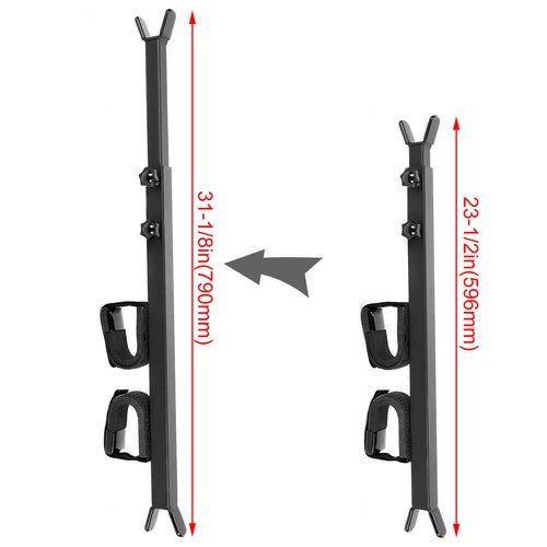 Solid Spare Overhead Roof Gun Rack Carrier Holder For Honda Pioneer Polaris Ranger Can Am