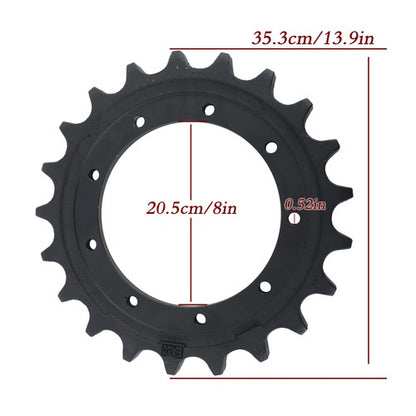 Solid Spare Drive Sprocket fits Bobcat 331 334 325 328 231 334 328 331 231 6811940 6814137