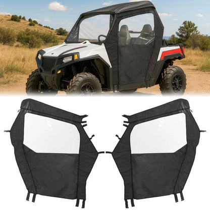 Solid Spare UTV Soft Full Doors Cab Enclosures For Polaris RZR 800 800S 2008-2014