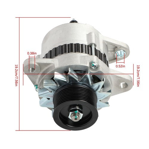 Solid Spare Alternator 600-821-6190 For Komatsu Excavator PC200-6 PC220-6 PC200-5 PC300-5