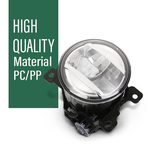 Solid Spare LED Fog Lights Fit For 2021 2022 2023 Honda Odyssey Switch Bezel Wires Relay
