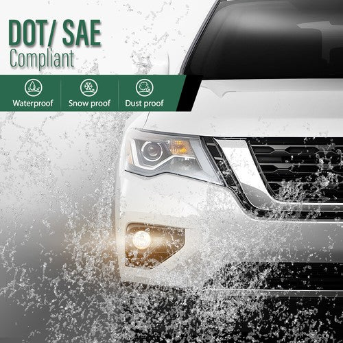 Solid Spare Fit For 2017 2018 2019 2020 Nissan Pathfinder Fog Lights Bumper Lamps W/Wiring