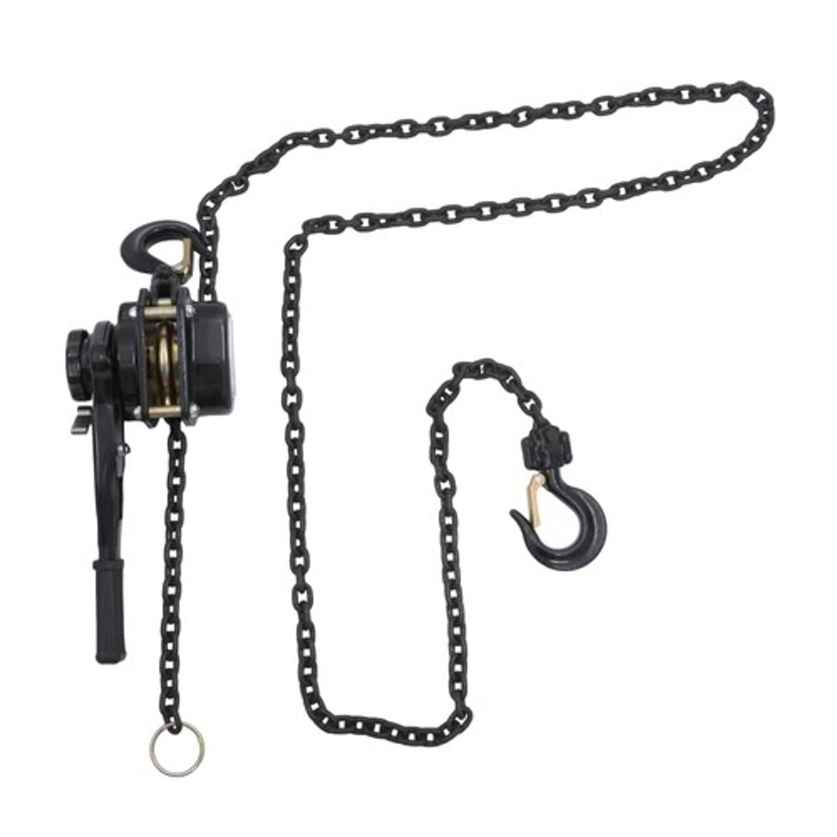 Solid Spare Trigger Hoist Steel 0.75Ton 1650Lbs Lifting Height 10ft/3m Alloy Steel Chain
