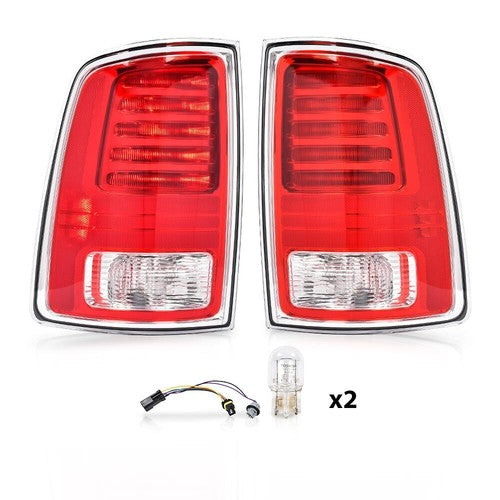 Solid Spare LED Tail Lights Brake Lamps Fit For 13-22 Dodge Ram 1500 2500 3500 Left+Right