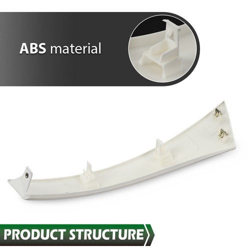 Solid Spare Fit For 14-22 Ram ProMaster 1500 2500 3500 White Headlight Filler Left+Right