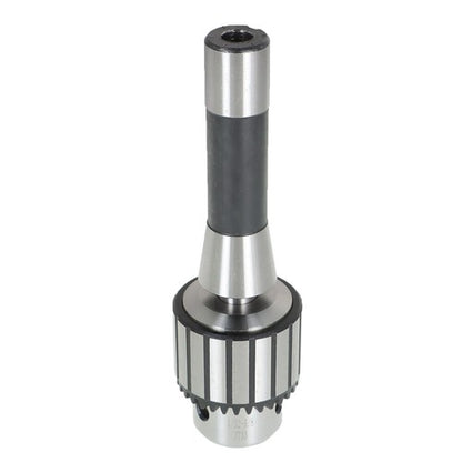 Solid Spare 1/8"- 5/8" Heavy Duty Keyed Drill Chuck with R8 Shank & Key in Prime Quality New