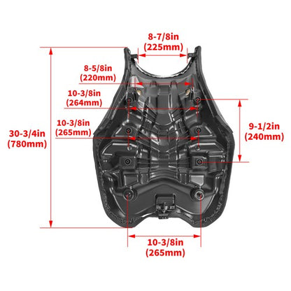 Solid Spare Seat For Honda Rincon 650 TRX650 03-05 Rincon 680 TRX680FA TRX680FGA 4X4 06-23