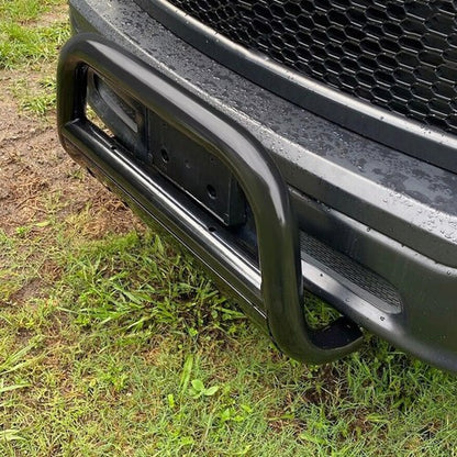 Solid Spare For 2009-2023 Dodge Ram 1500 Brush Bull Bar Push Front Bumper Grille Guard