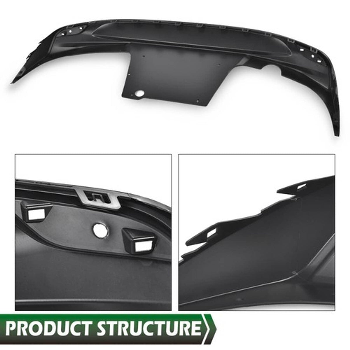 Solid Spare Rear Bumper Lower Valance Cover Fit For 2016-2023 Chevrolet Malibu 84078809