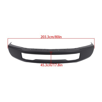 Solid Spare Brand New BLK For Ford F-250 F-350 2017 2018 2019 Front Bumper Face Bar Durable