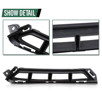 Solid Spare Front Bumper Air Curtain Grille Fit For 2019-2020 Hyundai Elantra Left+Right