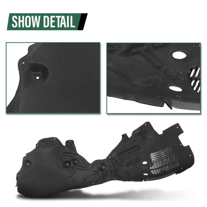Solid Spare Front Fender Liner Splash Shield Fit For 2019-2022 Porsche Cayenne Left Side