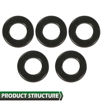 Solid Spare Fit For 99-19 Harley Derby Cover Black 10pcs Allen Screw Bolt Kit w/ Wrench
