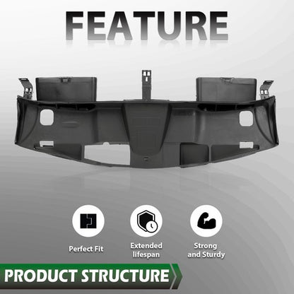Solid Spare Fit For 2010-2013 Mercedes-Benz W212 E350 Radiator Fan Shroud Upper Cover Shield