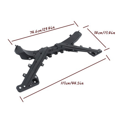 Solid Spare For 2017 18-2023 Tesla Model 3 Front Radiator Support Bumper Frame Carrier Core