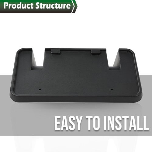 Solid Spare License Plate Front Mounting Bracket Fit For 1999-2004 Ford F250 F350 Super Duty
