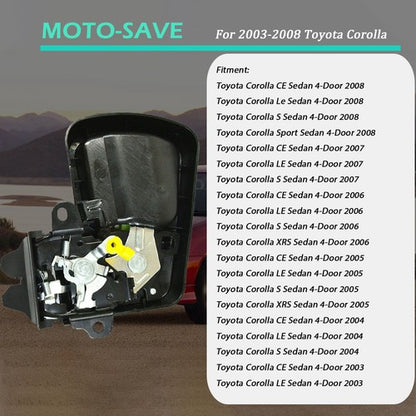 Solid Spare 1X Rear Trunk Lock Latch Actuator 64610-02071 For TOYOTA COROLLA 2003-08
