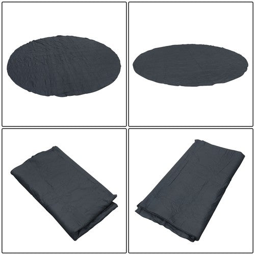 Solid Spare Round Outdoor lnflatable Hot Tub Mat Pool Liner Pad for Above Ground Pools 16FT