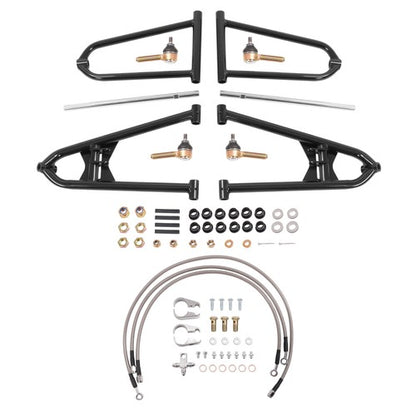 Solid Spare Powder Coated Front A Arms +2+1 For Raptor 700 700R 2006-2017 Brake Lines Clamps