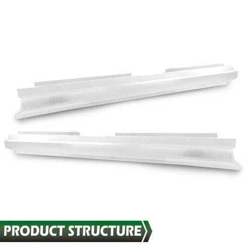 Solid Spare Slip-on Rocker Panel Left & Right Fit For 84-01 Jeep Cherokee Wagoneer 4-Door