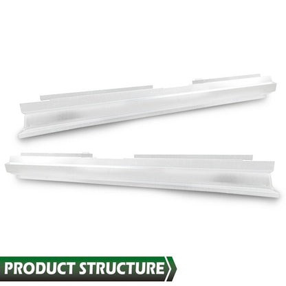 Solid Spare Slip-on Rocker Panel Left & Right Fit For 84-01 Jeep Cherokee Wagoneer 4-Door