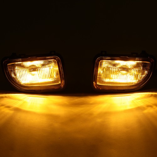 Solid Spare A Set Fog Lights Yellow For Toyota MR2 1991-1995 Front Bumper Lamps W/ Bulbs