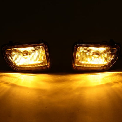 Solid Spare A Set Fog Lights Yellow For Toyota MR2 1991-1995 Front Bumper Lamps W/ Bulbs