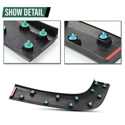 Solid Spare Fit For 2015-2023 Jeep Renegade Rear Left+Right Wheel Molding Fender Flare
