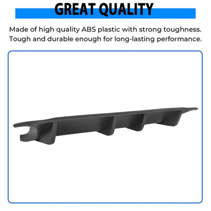 Solid Spare For Nissan Maxima 09-2015 7th Gen 4Door Rear Lower Bumper Lip Diffuser Splitter