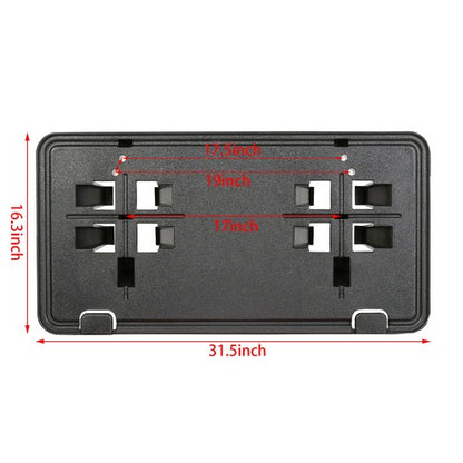 Solid Spare For 2015-2017 Ford F-150 F150 FO1068166 Front License Plate Bracket Mount Holder