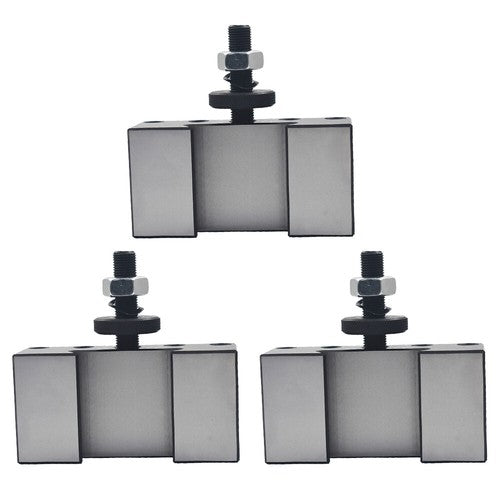 Solid Spare 3Pcs BXA #1 Quick Change Turning & Facing Tool Post Holder 250-201 For Lathe
