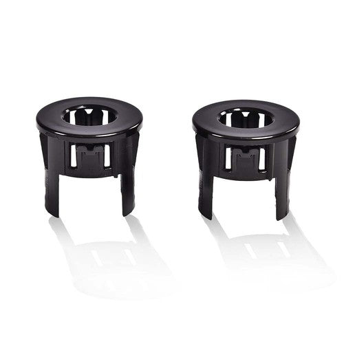 Solid Spare Fit For 14-18 Dodge Ram 1500 2pcs Parking Assist Sensor Bezels 5LS52TZZAA