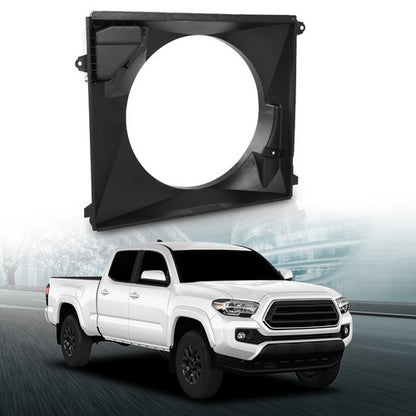 Solid Spare Fit For 16-23 Toyota Tacoma Radiator Fan Shroud with Reservoir TO3110190