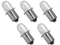 Solid Spare (5) 18 VOLT Flashlight Replacement Xenon Bulbs for Ryobi 18V P700 P703 FL1800