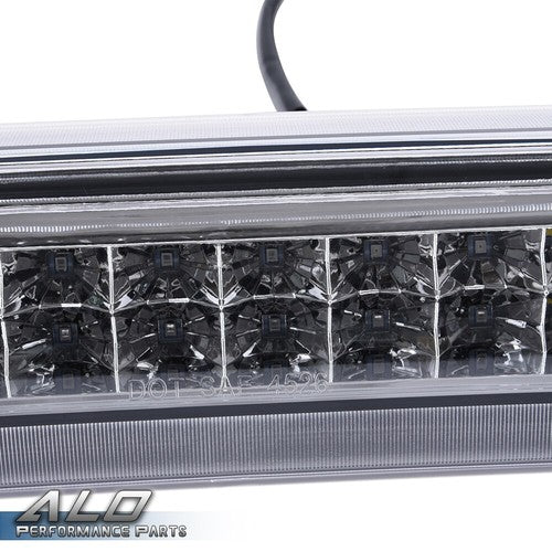 Solid Spare Fit For 2014-2018 Silverado/Sierra Clear LED Third[3rd]Brake Light Cargo Lamp