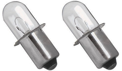 Solid Spare Replacement Bulb 18 Volt Xenon for Dewalt DW919 - 2 Pack