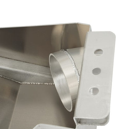 Solid Spare Silvery Intake Air Box Fit For Honda TRX250R TRX 250R ATV Aluminum