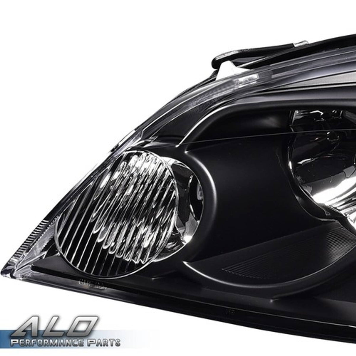 Solid Spare Clear Corner Black Headlights Fit For 06-13 Chevy Impala/06-07 Monte Carlo