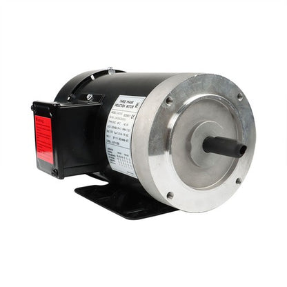 Solid Spare 2 HP Electric Motor 3 Phase 56C Frame 1800 RPM TEFC 230 / 460 Volt New