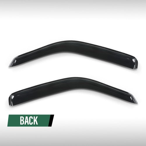 Solid Spare Rain Guards Window Vent Visors Fit For 1996-2025 Chevy Express/GMC Savana Van