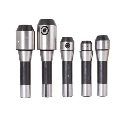Solid Spare R8 End Mill Holder Set Adapter Kit For With a R8 Spindle Milling Machines 5 Pcs