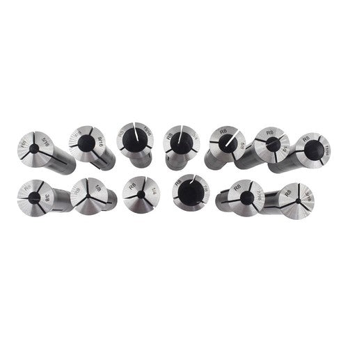 Solid Spare 13Pc Mill Chuck Holder R8 Collet Set 1/8-7/8" High Precision For Bridgeport.0006